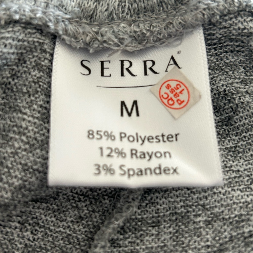 Leggings Women’s Heather  Gray Size Med Like New Casual Comfort Everyday - Picture 3 of 6